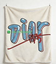 Dior Throw Blankets